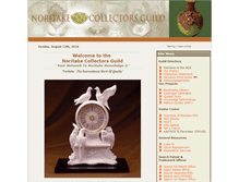 Tablet Screenshot of noritakecollectorsguild.info